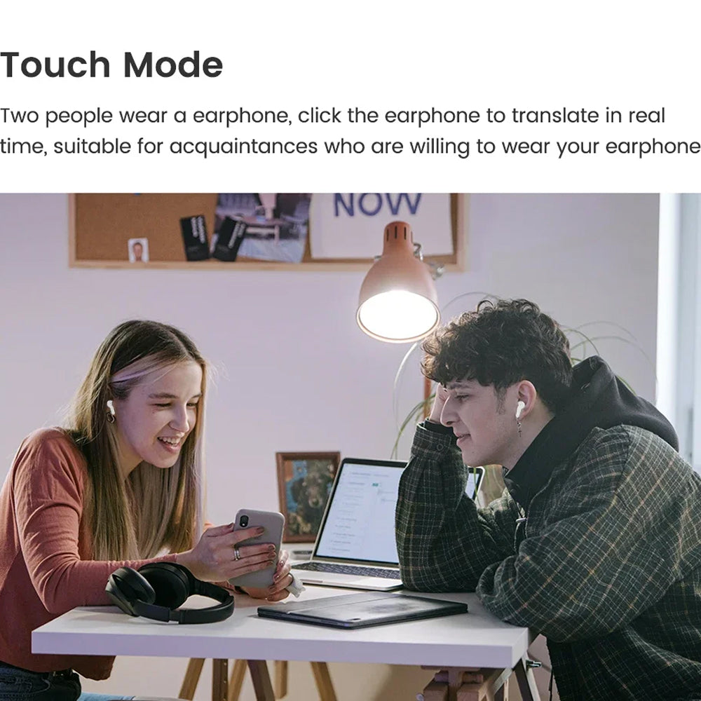 LinguPods Translation Earbuds for business meetings
