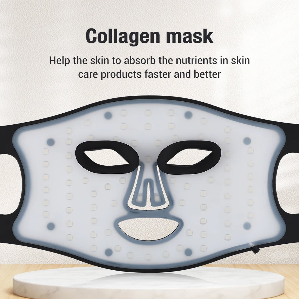 LumieVibe LED Face Mask package overview
