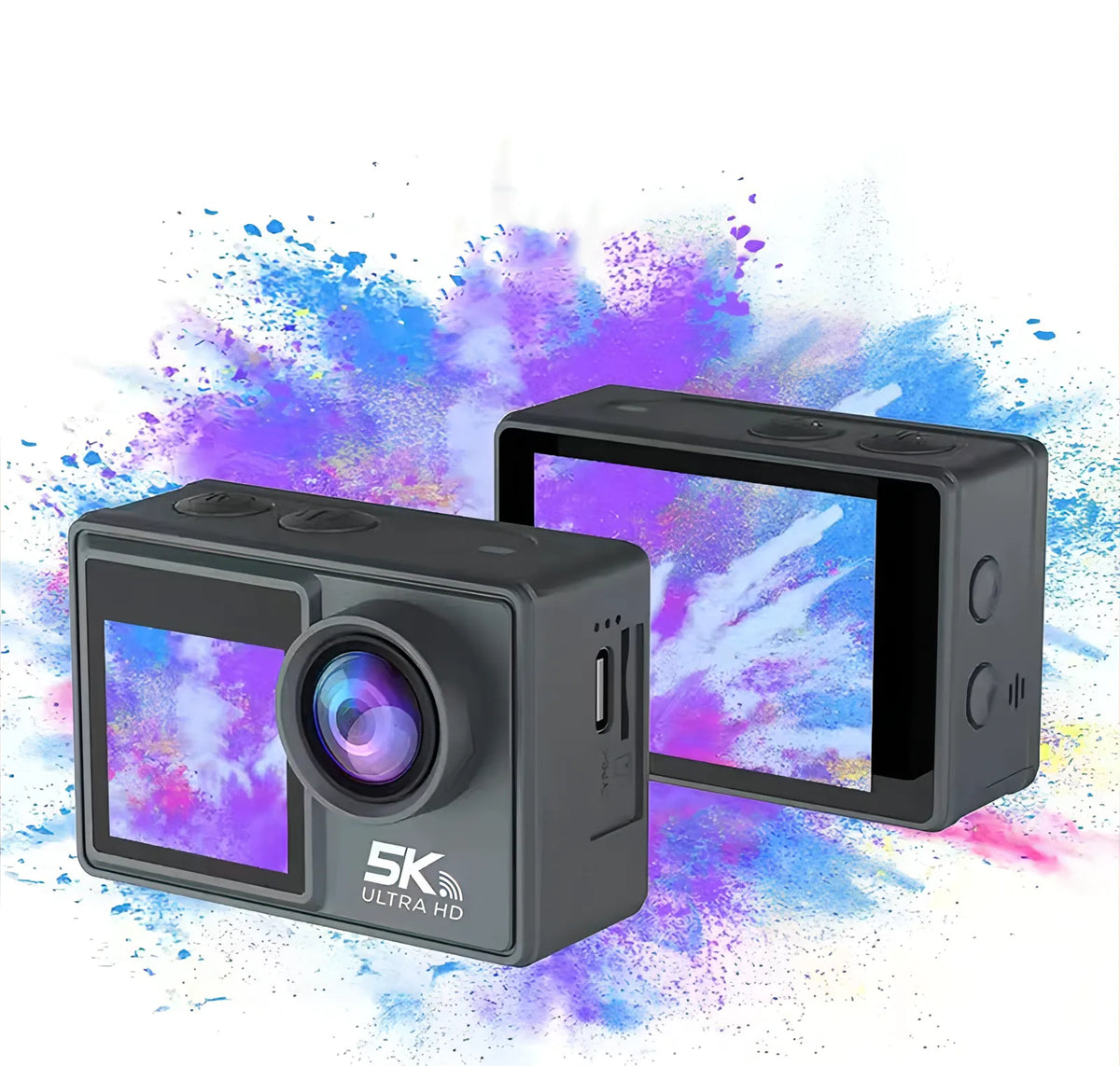 Lunaxon Action Camera 5K video and 50MP photos