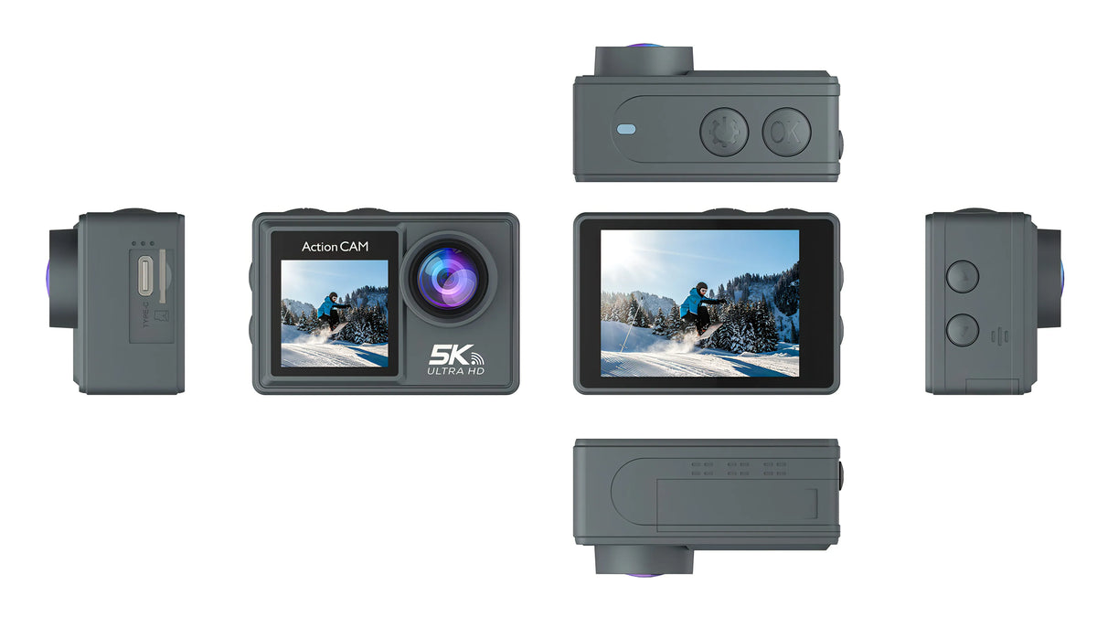 Lunaxon Action Camera complete accessory kit