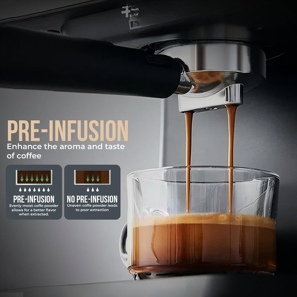 MelaZost Espresso Machine alternate angle