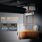MelaZost Espresso Machine alternate angle