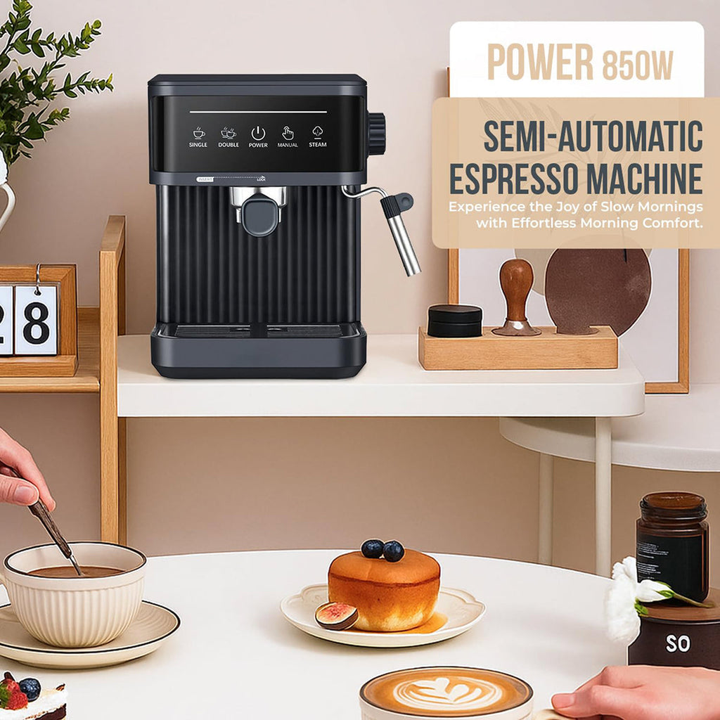 MelaZost Espresso Machine feature highlight