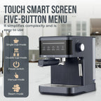 MelaZost Espresso Machine lifestyle image
