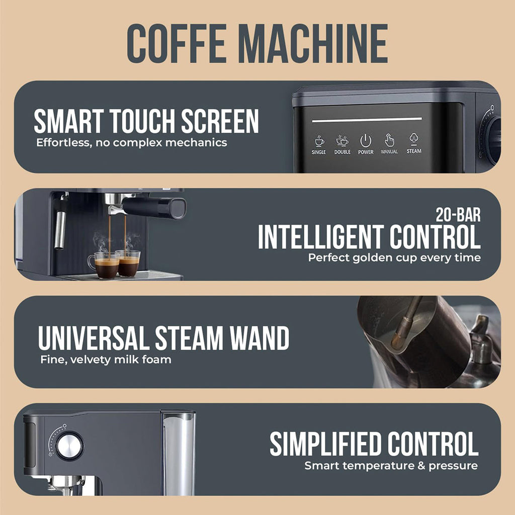 MelaZost Espresso Machine showcase image