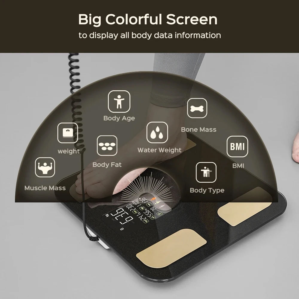 MetriNexus Smart Body Composition Scale for home health tracking