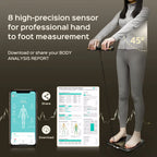 MetriNexus Smart Body Composition Scale colour display