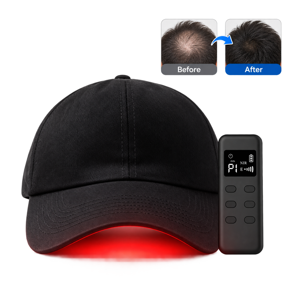 HariLumex LED Cap - red and infrared light therapy cap for hair growth