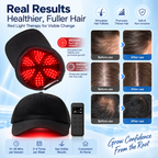 HariLumex LED Cap fit and adjustable strap for comfortable all-day wear