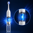 Noventrixa 2-in-1 Electric Toothbrush & Water Flosser IPX7 waterproof