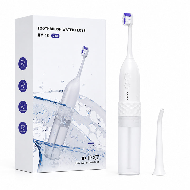 Noventrixa 2-in-1 Electric Toothbrush & Water Flosser product overview