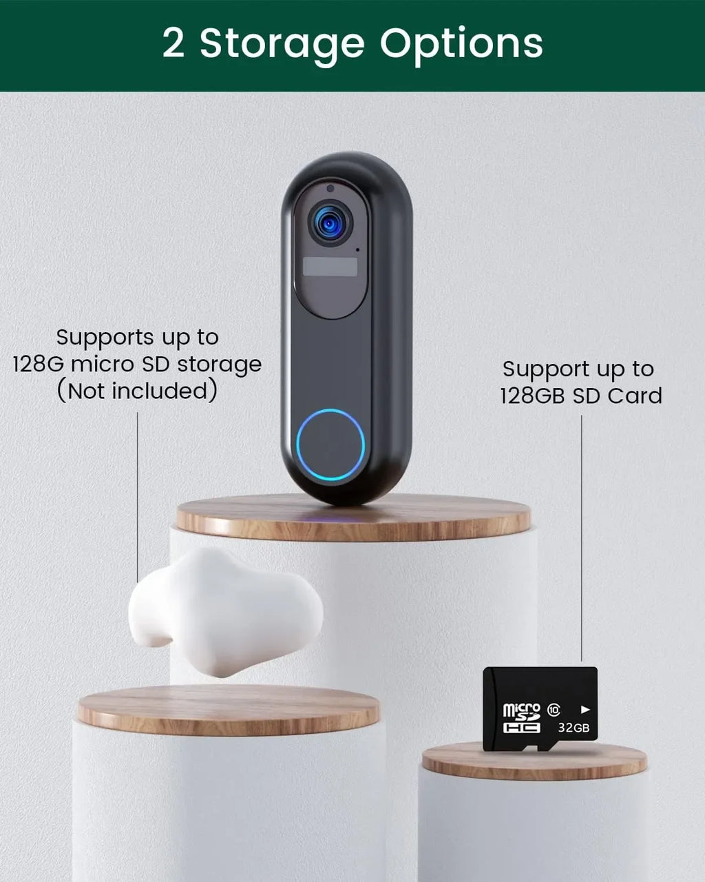 Noventrixa 2K Smart Wireless Doorbell alternate view