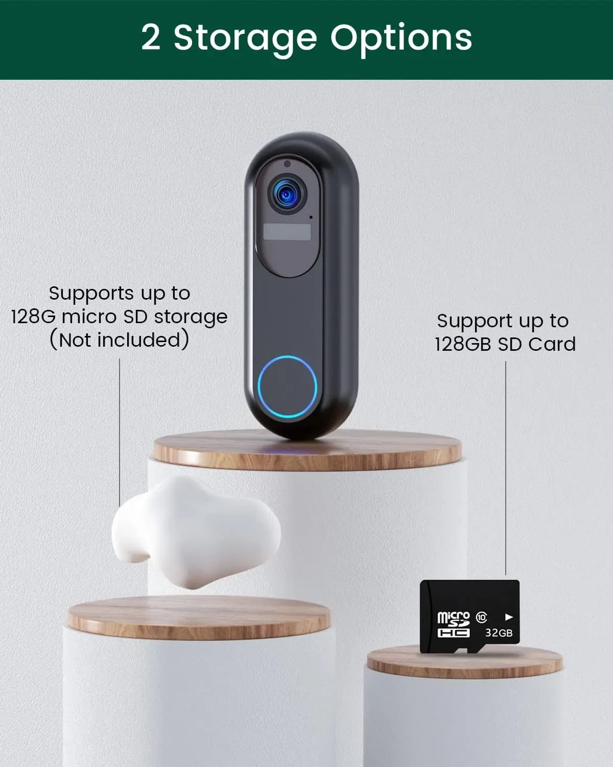 Noventrixa 2K Smart Wireless Doorbell alternate view