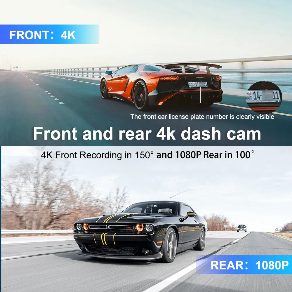 Noventrixa 4K Dash Cam feature graphic
