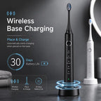 Noventrixa 5-Mode Sonic Toothbrush & Water Flosser Combo 2-minute smart timer