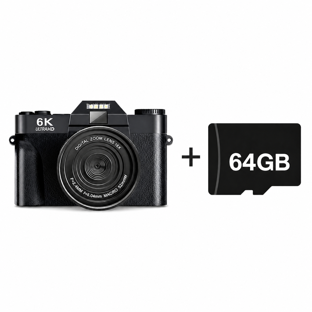 Noventrixa 6K Digital Camera memory card graphic