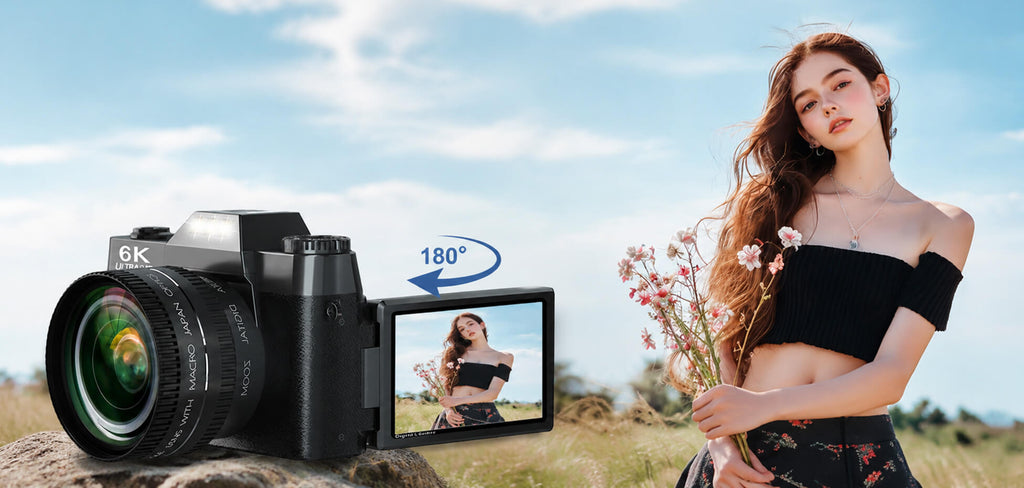Noventrixa 6K Digital Camera specifications graphic