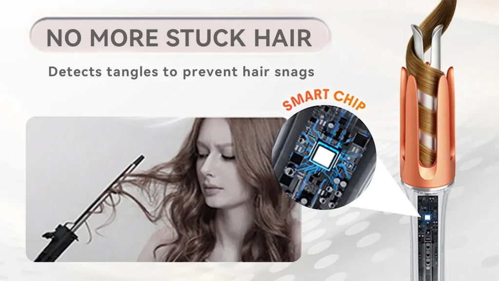 Noventrixa Automatic Hair Curler easy curls for beginners