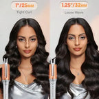 Noventrixa Automatic Hair Curler finished look