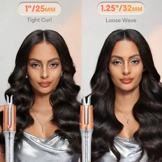 Noventrixa Automatic Hair Curler finished look