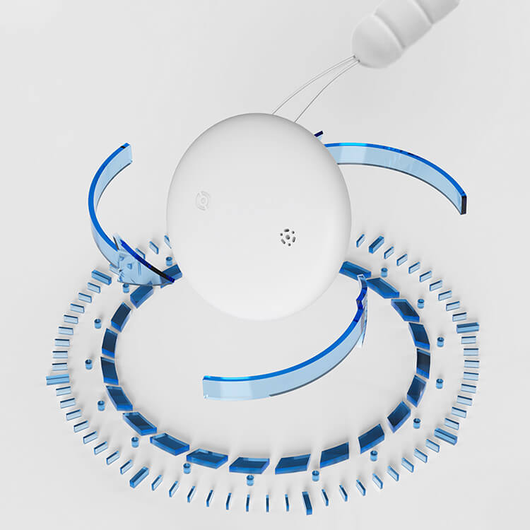Noventrixa Bluetooth Item Tracker IPX6 water resistance