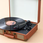 Noventrixa Bluetooth Record Player Bluetooth 5.4 connectivity