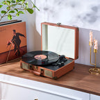 Noventrixa Bluetooth Record Player product overview