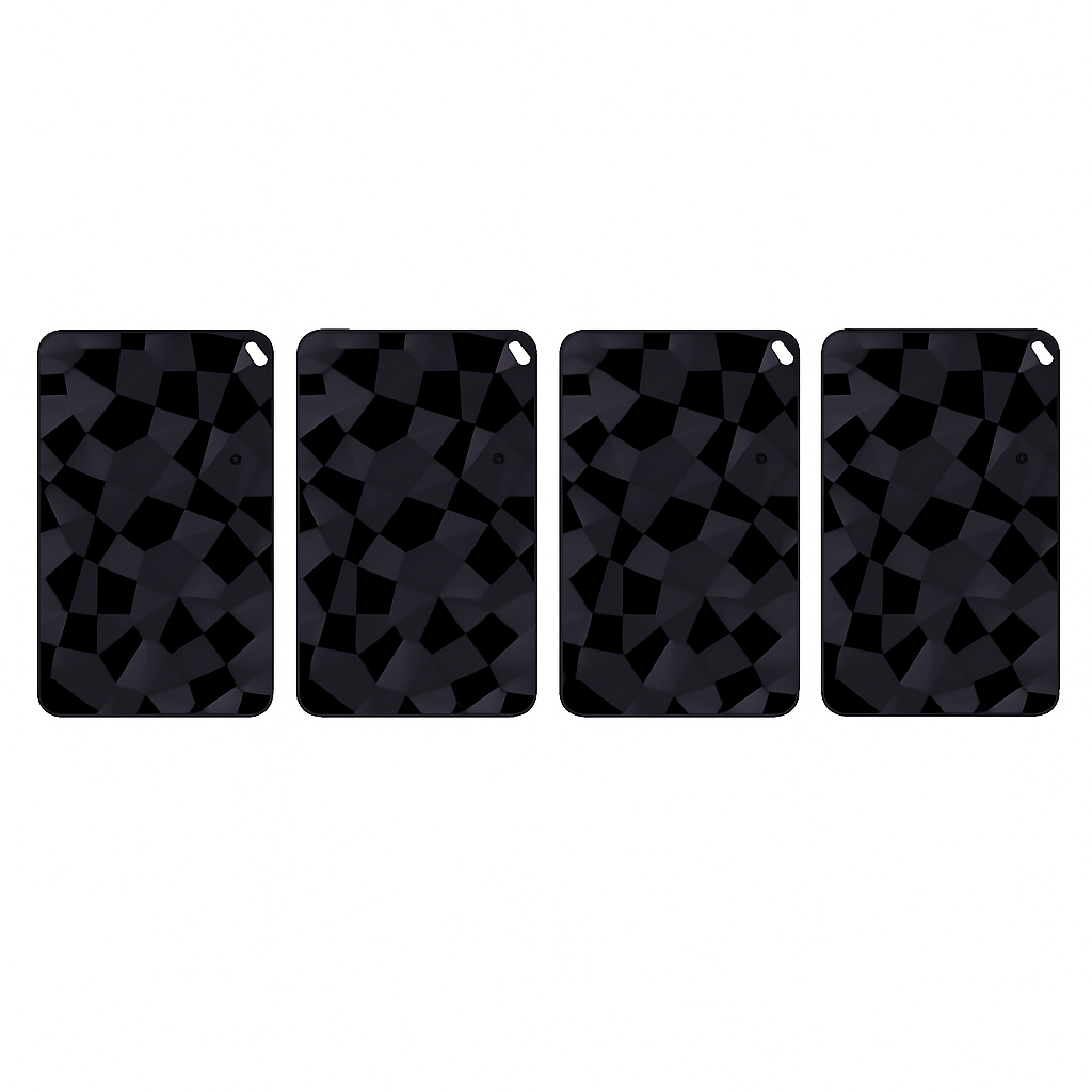 Noventrixa Bluetooth Tracking Card four-piece pack