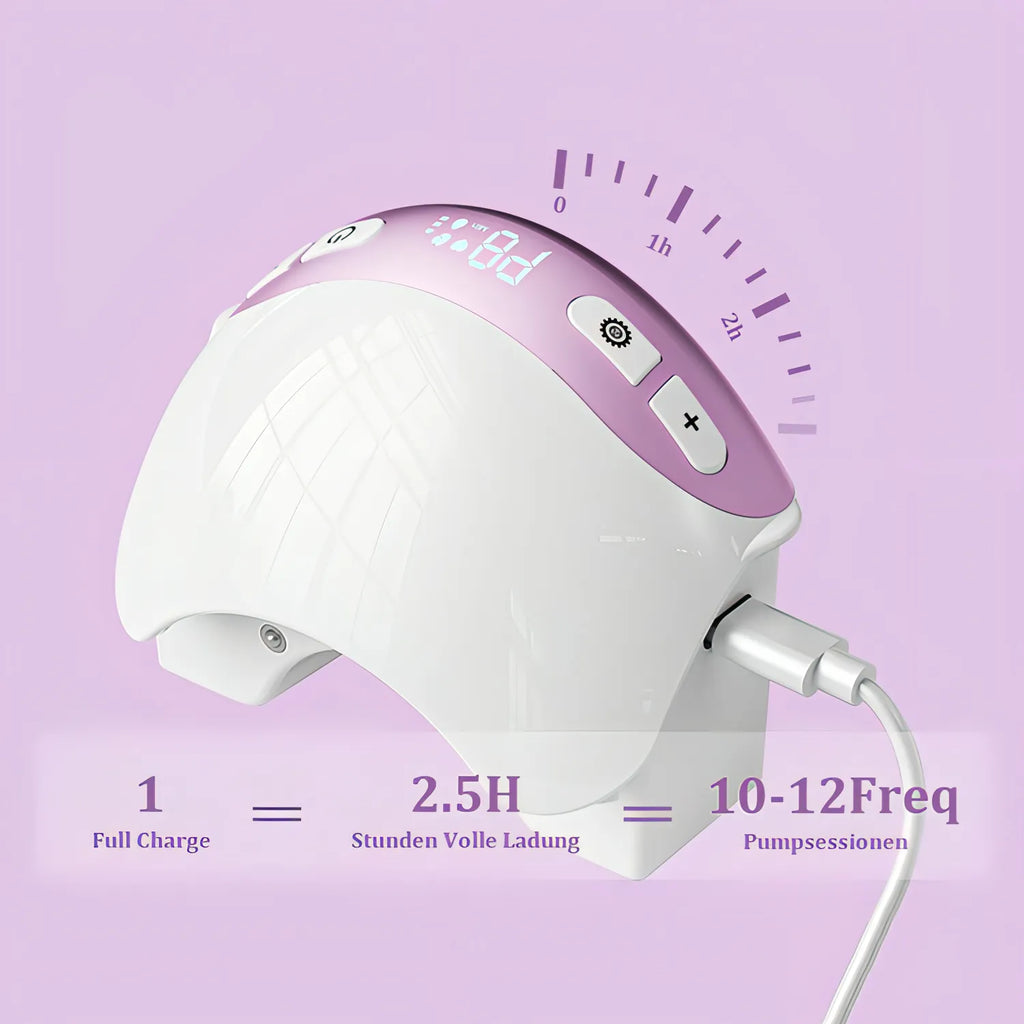 Noventrixa Breast Pump close-up graphic