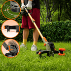 Noventrixa Cordless Brushless Strimmer brushless motor and gear set