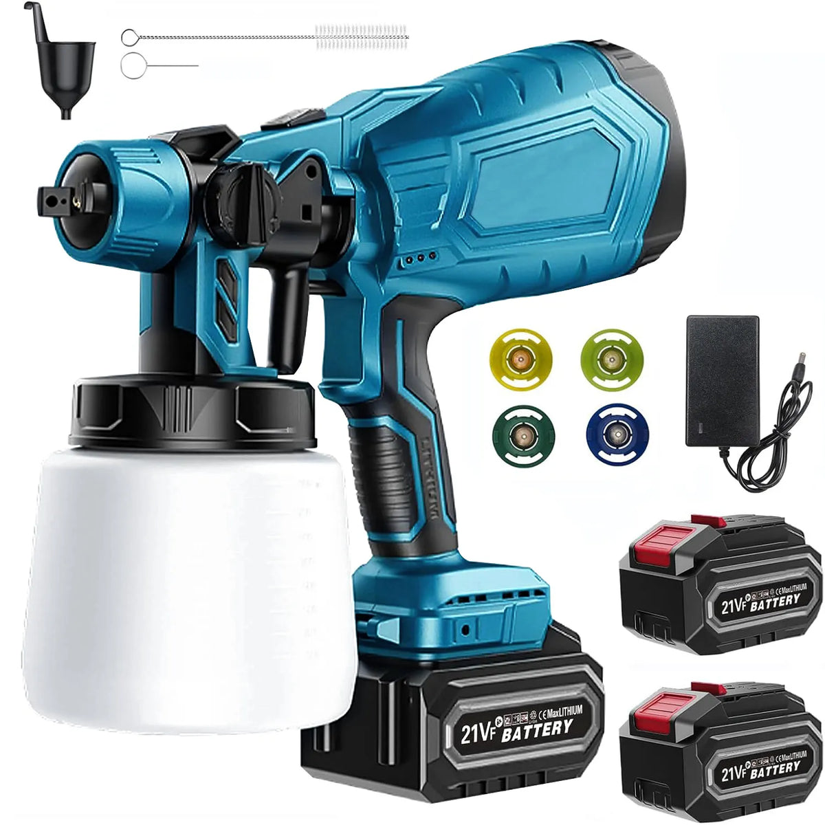 Noventrixa Cordless Paint Sprayer product overview