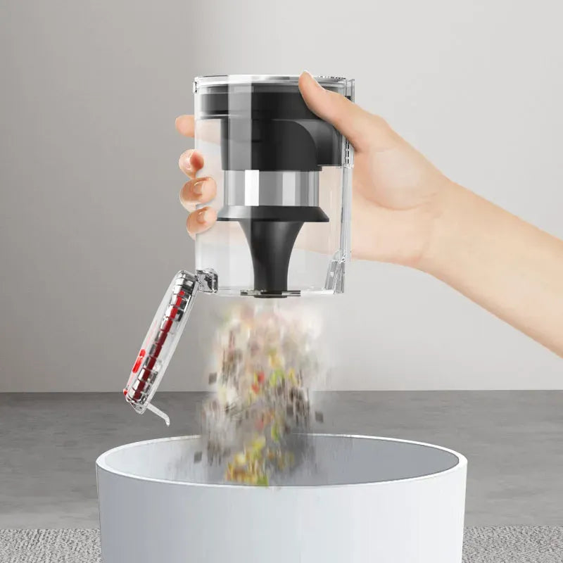 Noventrixa Cordless Stick Vacuum one-click dust release