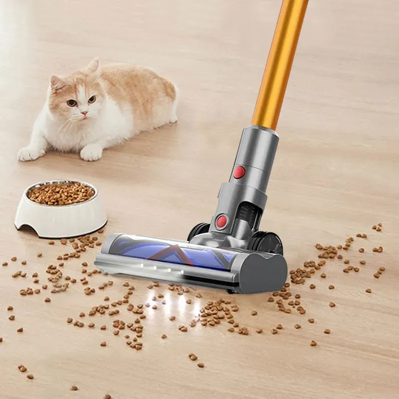 Noventrixa Cordless Stick Vacuum floor brush view