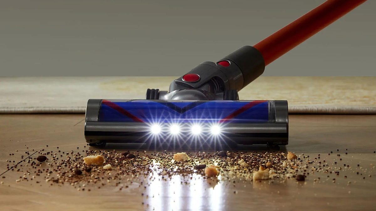 Noventrixa Cordless Stick Vacuum LED headlights