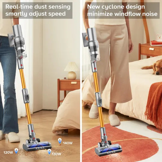 Noventrixa Cordless Stick Vacuum modern design