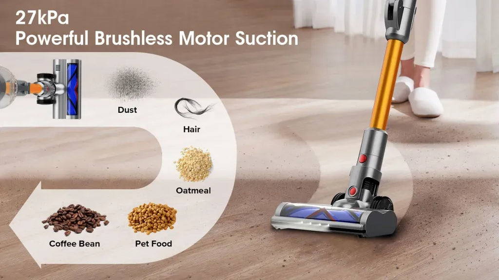 Noventrixa Cordless Stick Vacuum wide view