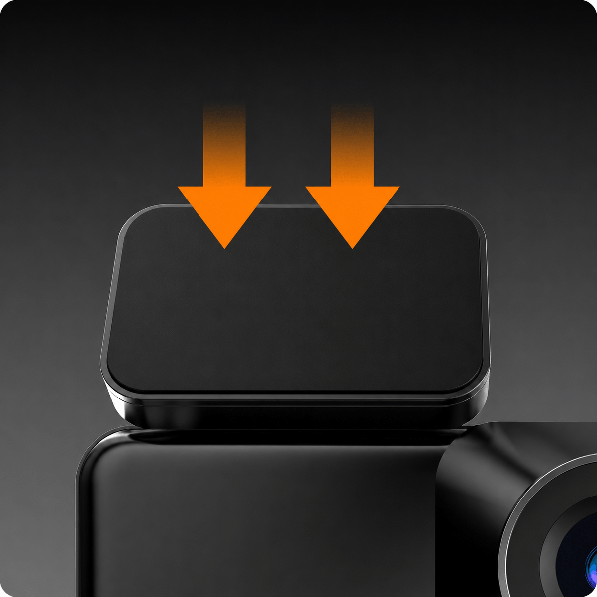 Noventrixa Dash Cam Front and Rear removable bracket