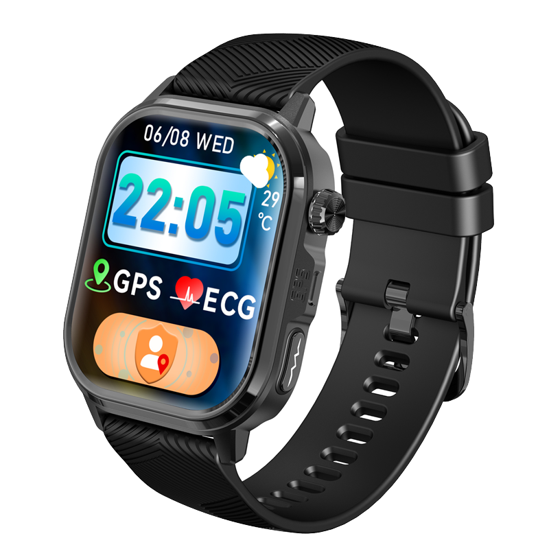 Noventrixa GPS Smartwatch in black