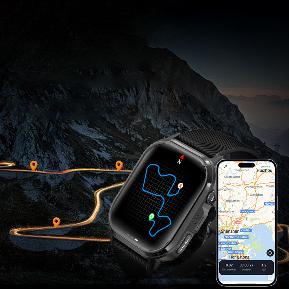 Noventrixa GPS Smartwatch ECG monitoring