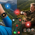 Noventrixa GPS Smartwatch outdoor adventure features