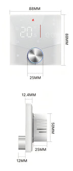 Noventrixa Heating Thermostat detail showcase