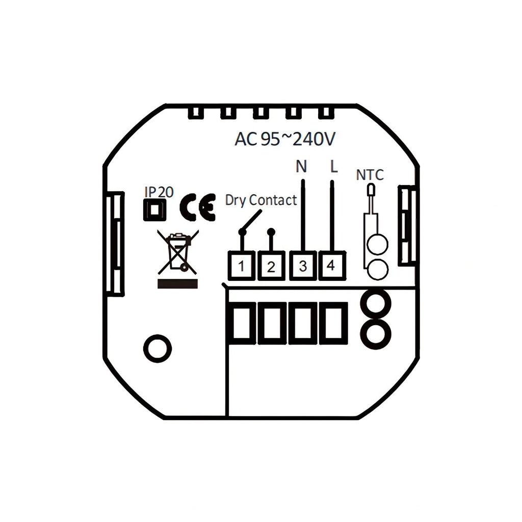 Noventrixa Heating Thermostat extra view