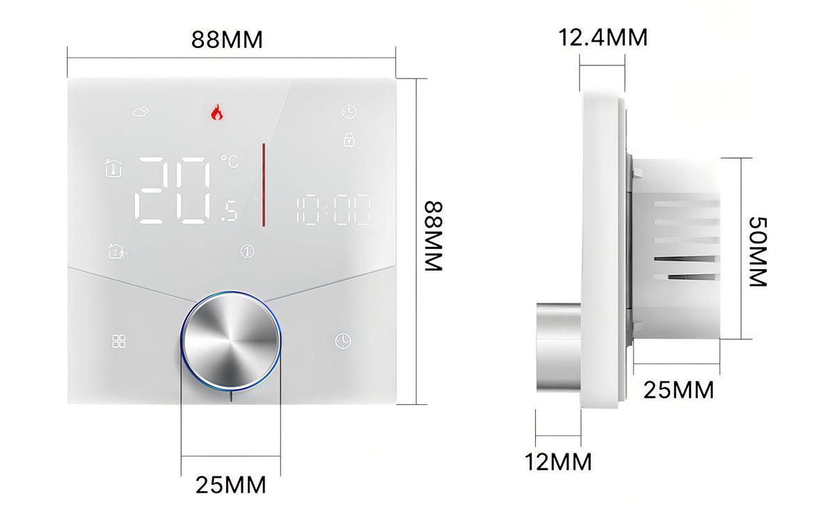 Noventrixa Heating Thermostat feature showcase