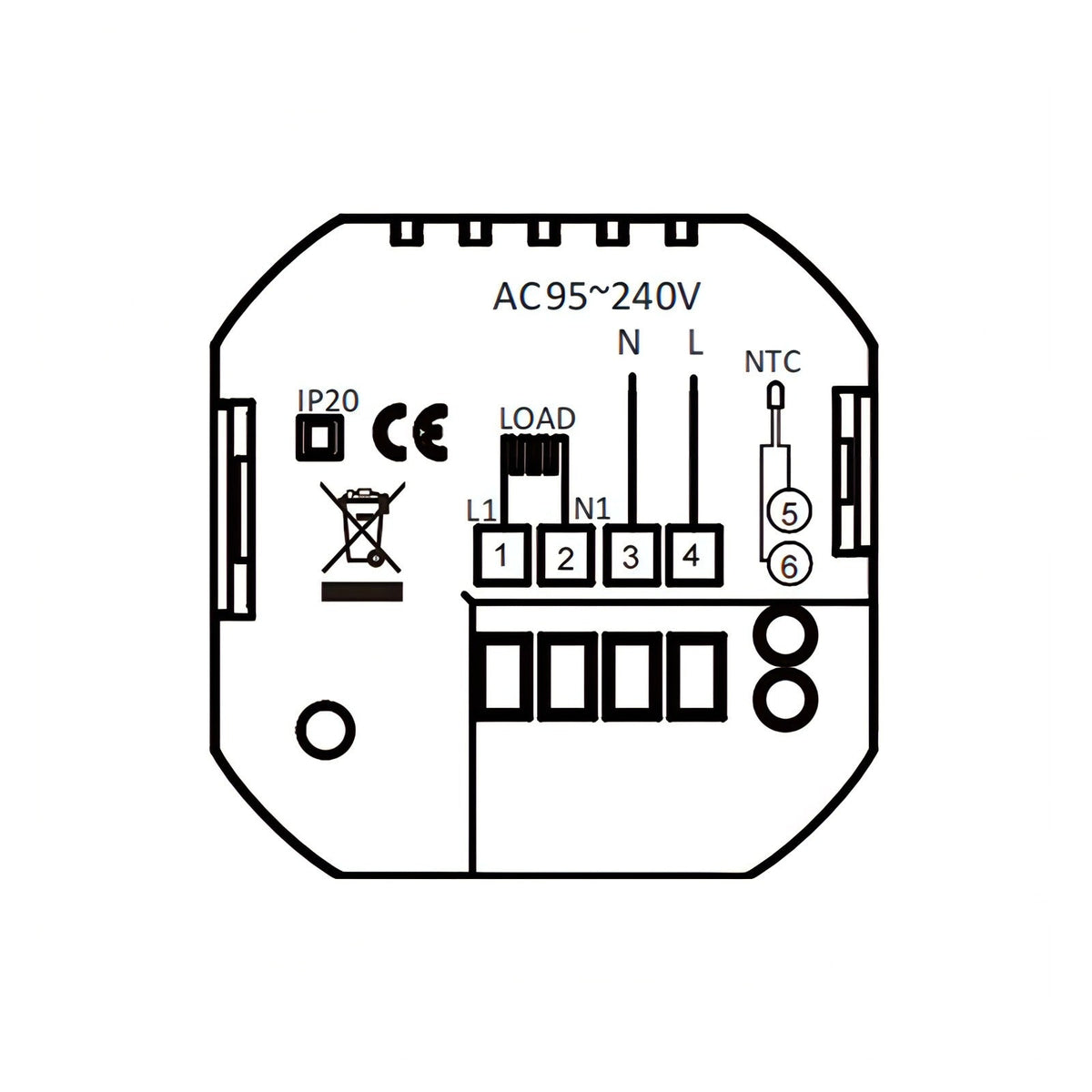 Noventrixa Heating Thermostat supporting image
