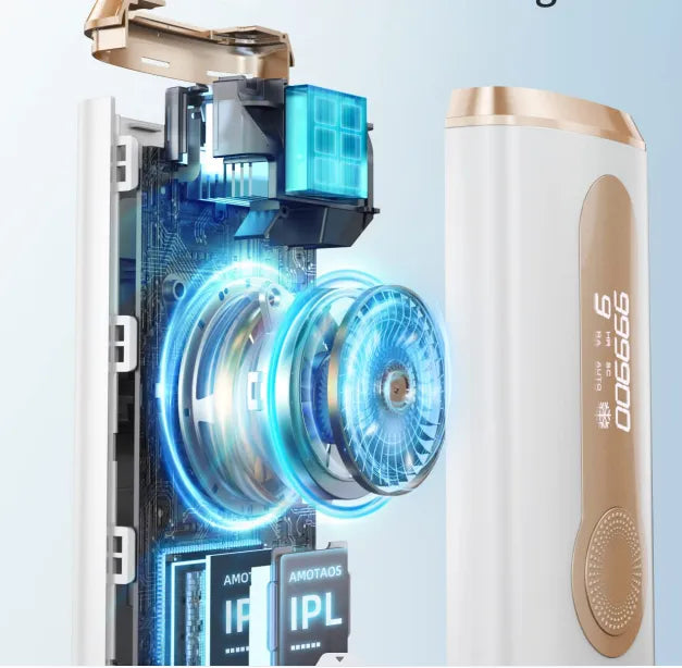 Noventrixa IPL Hair Removal AS20 IPL technology diagram