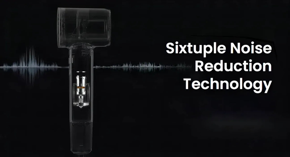 Noventrixa Negative Ion Hair Dryer design detail