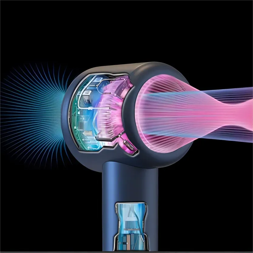 Noventrixa Negative Ion Hair Dryer temperature control