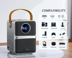 Noventrixa Portable HD Smart Projector lifestyle image