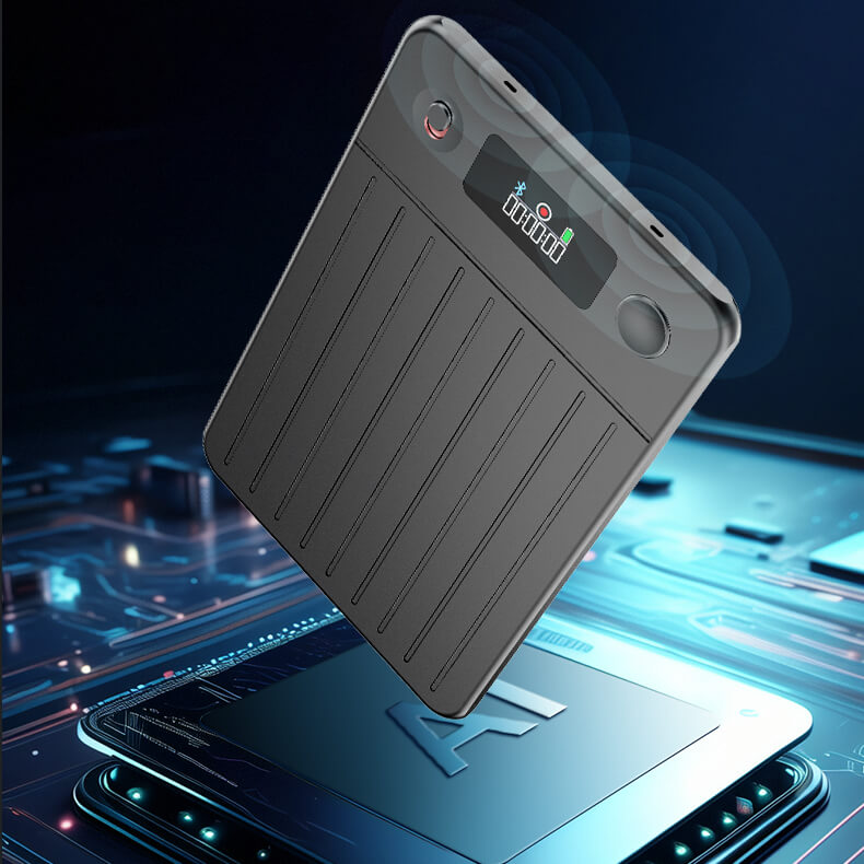 Noventrixa Smart AI Voice Recorder 3.3mm slim design