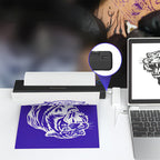 Noventrixa Tattoo Printer USB-C connection to a computer